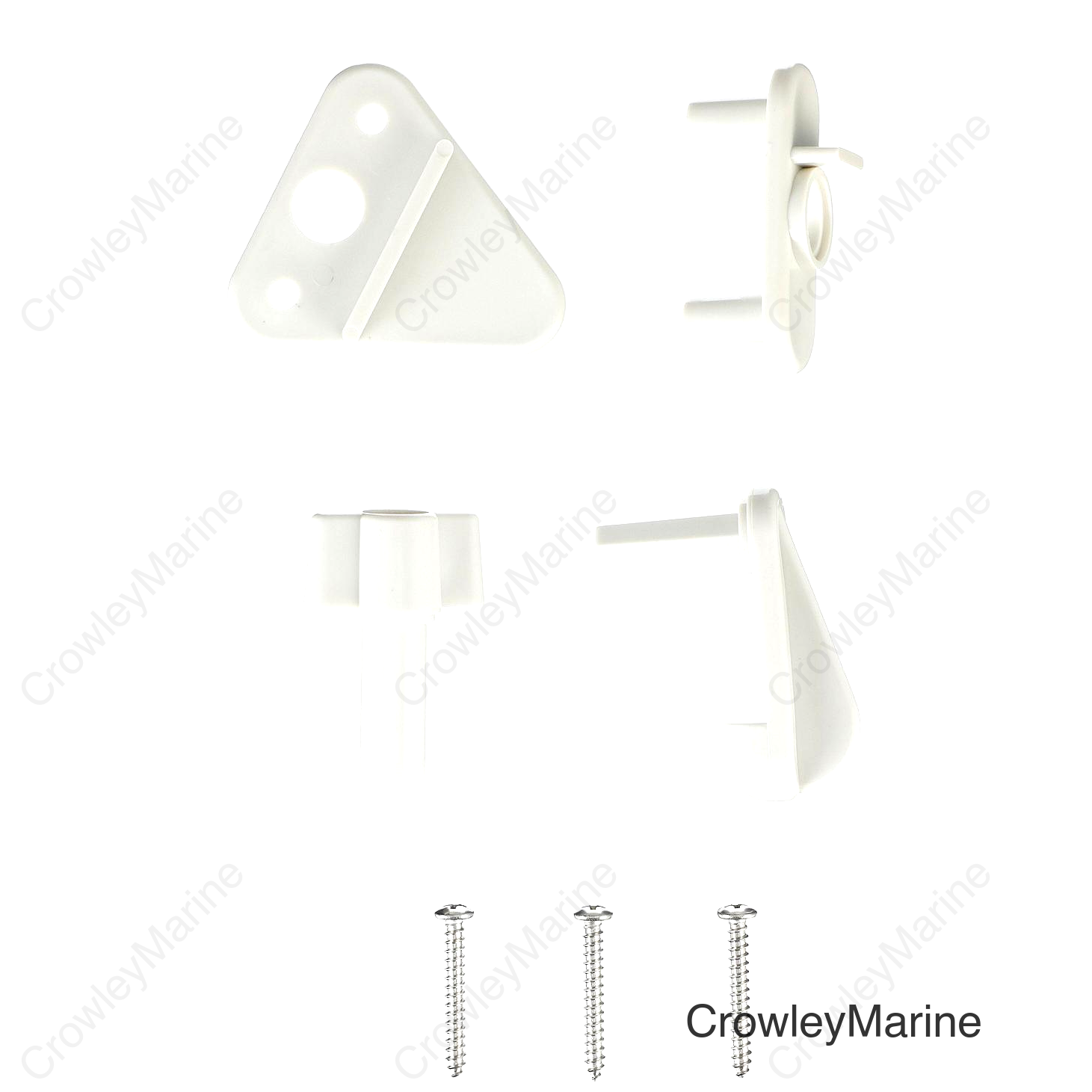 Seachoice Pontoon Gate Latch Replacement Kit, Fits 1-1.25 In. Square Frames, Includes Hardware