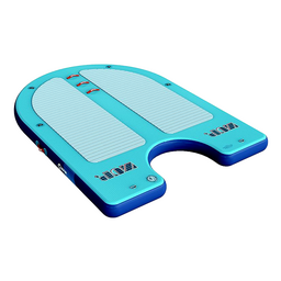ZUP 75205 Dropstitch Outboard motor Inflatable Watermat 8' x 6' x 6' Blue