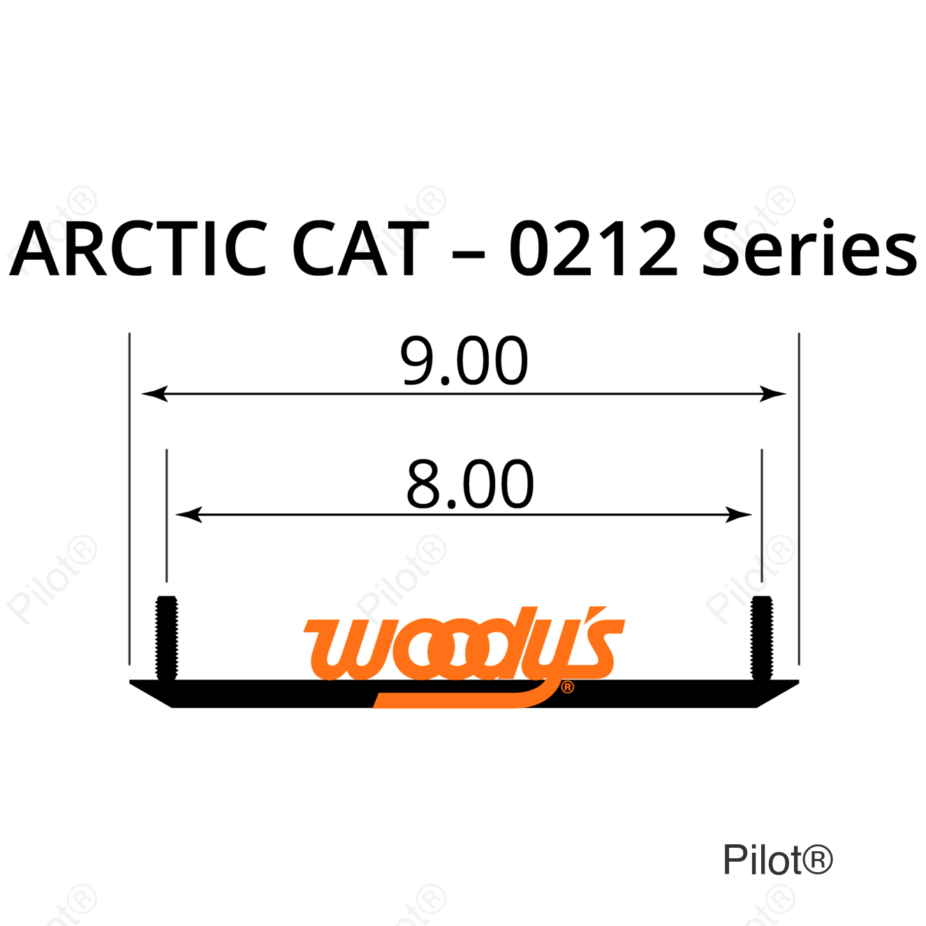 Mini Sled Runner - Standard - Arctic Cat