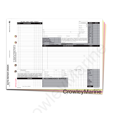 REPAIR ORDER 4 PART (7389)
