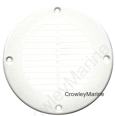 4 FLOOR DRAIN-WHITE (FD-4W-DP)