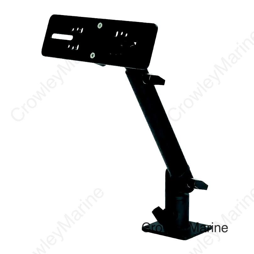 Millennium Outdoors MM001BL Single Monitor Mount – Black