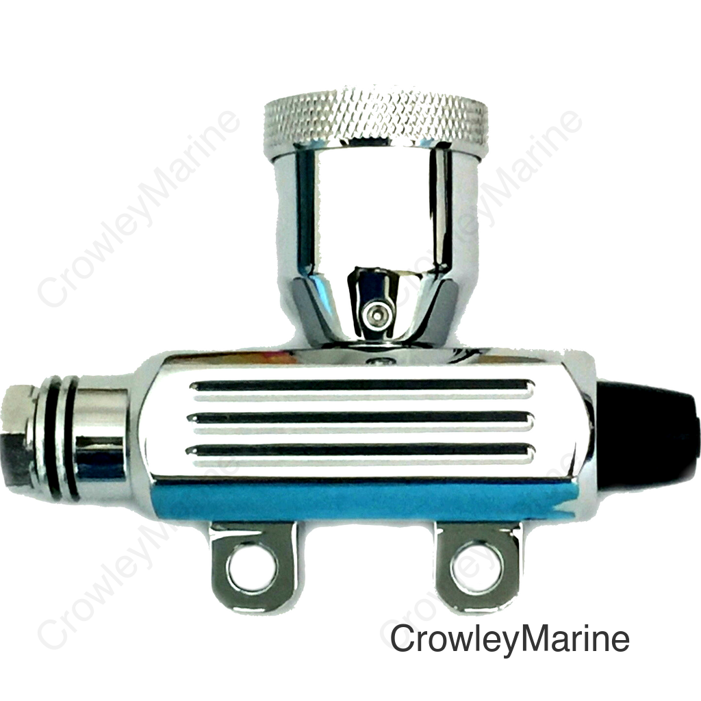 SMOOTH REAR MASTER CYLINDER CHROME