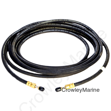 DOT Brake Hose, 1/8" ID (2) 3/16" Male Swivel, 20' (261850)