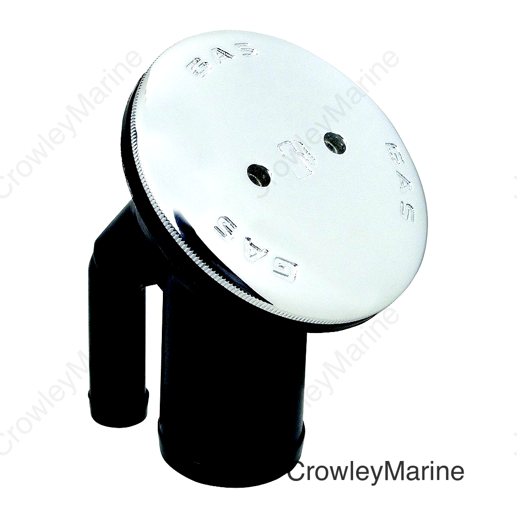Combination Gas Fill & Tank Vent w/Angled Neck