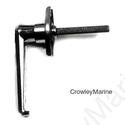Door Handle, "L" Style Non-Locking 2 1/2" Shaft (377200)