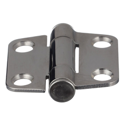 Seachoice Center-Barrell Friction Hinge, 316 Stainless Steel, 1-1/2 in. X 1-9/16 in., 1 Pair thumbnail-2