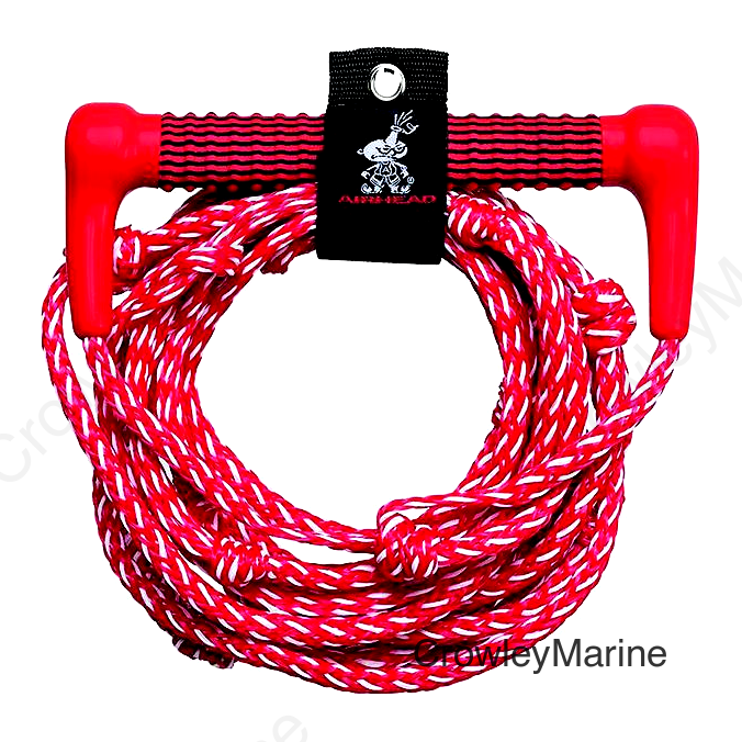 Airhead AHWSR02 25' Wakesurf Rope, Red