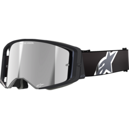 Supertech Goggle - Corp - Black/Gray - ABS Vision - Silver Mirror thumbnail-2