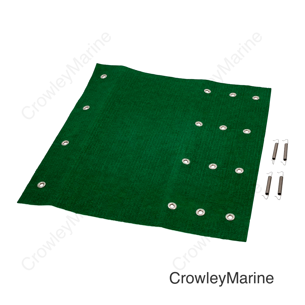 STEP RUG XL GREEN  23X22'