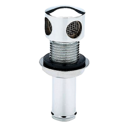 Seachoice Thru Hull Fuel Tank Vent, Chrome-Plated Brass, 5/8 in. thumbnail-3