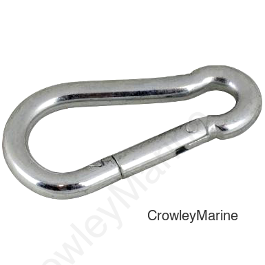 POP Display; 15 Pcs 3-15/16" x 1/2" Snap Hook