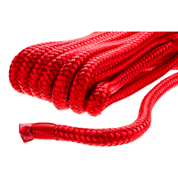 Seachoice Double-Braid Nylon Dock Line w/ Eye Splice, Pre-Shrunk, Heat Stabilized, 3/8 In. X 15 Ft., Red thumbnail-1