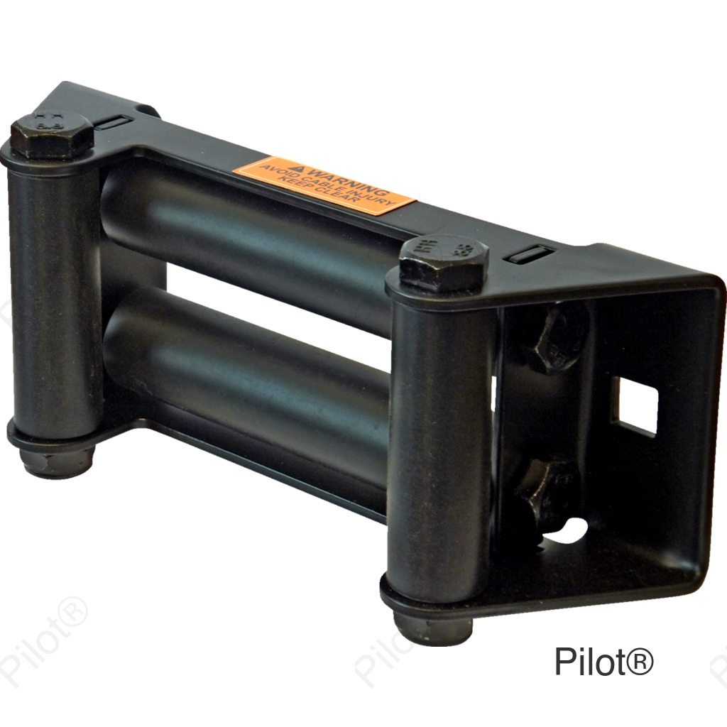 Winch Roller Fairlead - Wide 6.00" Bolt