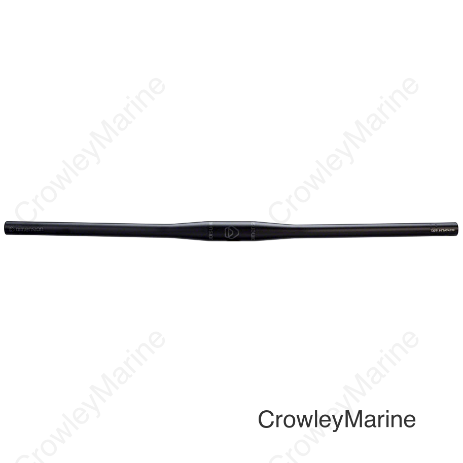 MSW Mountain Handlebar: Flat 31.8 720mm wide Black