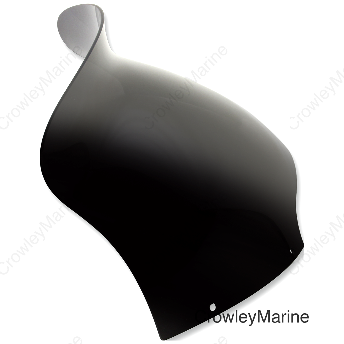 Spoiler Windshield - 8-1/2" - Dark Smoke - FLTR
