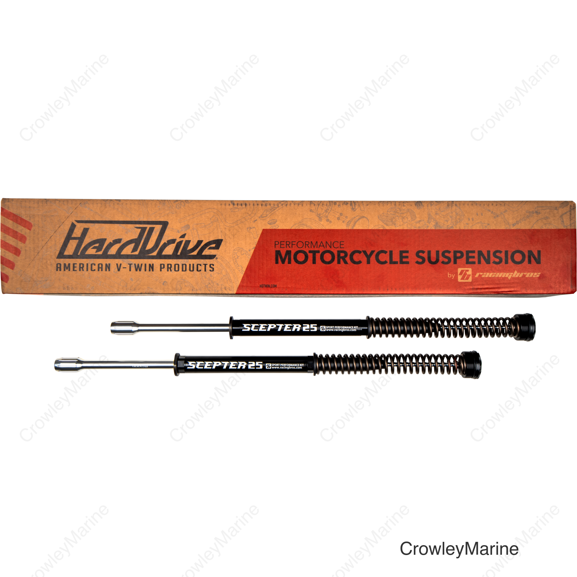 SCEPTER FORK KIT 49MM STD WEIGHT, FLH/FLT 14-24