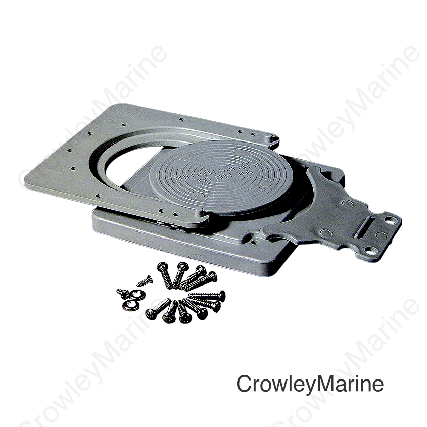 Tempress 45933 Complete Spare Mounting kit For QD® Seats, Dark Grey