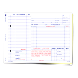 REPAIR ORDER FORMS 3 PART (7390)
