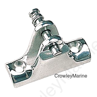 Seadog 2702401 SS Deck Hinge (Rail Mount) w/Removable Pin, 1ea