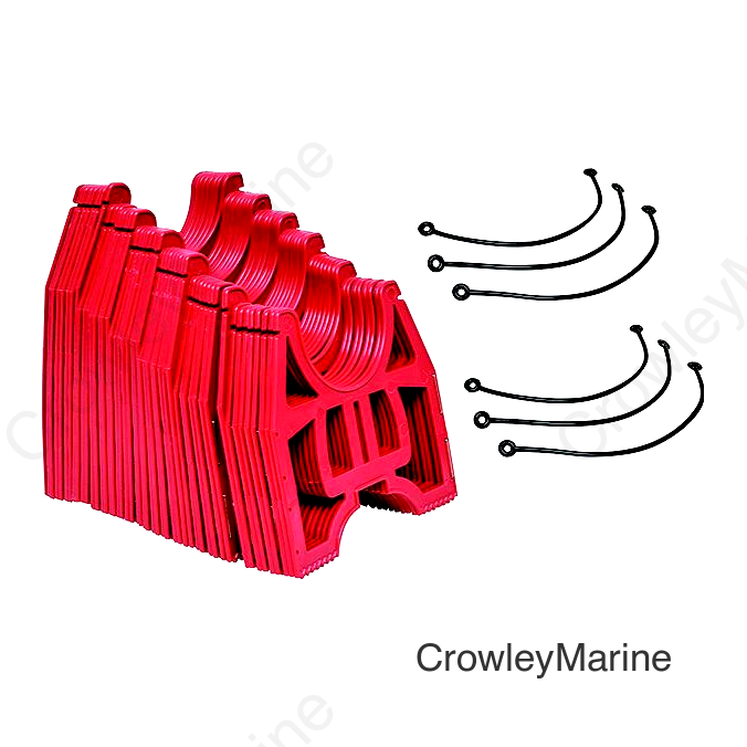 Valterra 15' Standard Slunky RV Drain Hose Support, Red