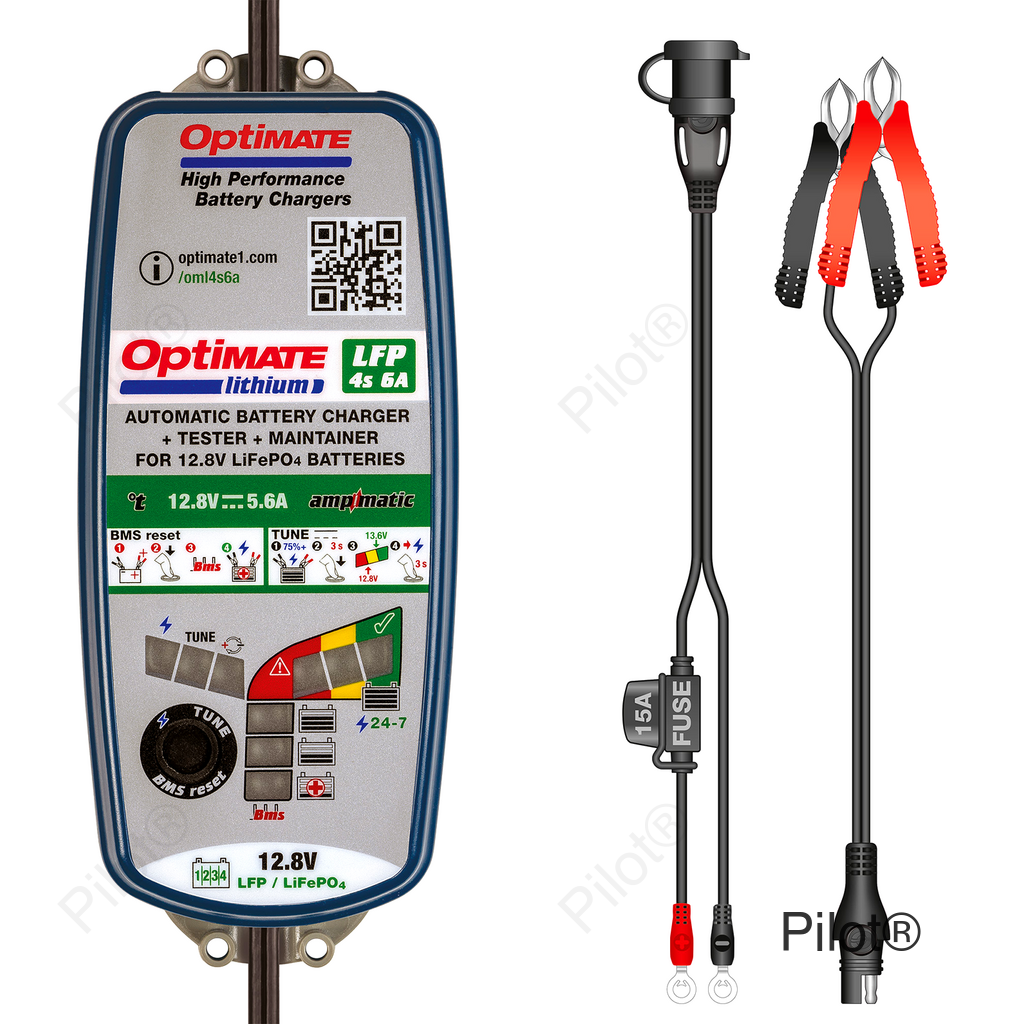 Optimate™ Battery Charger - Lithium