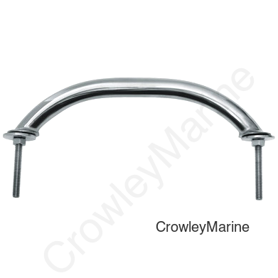 Handrail 8" Stainless Steel - JIF Marine (EZT8)