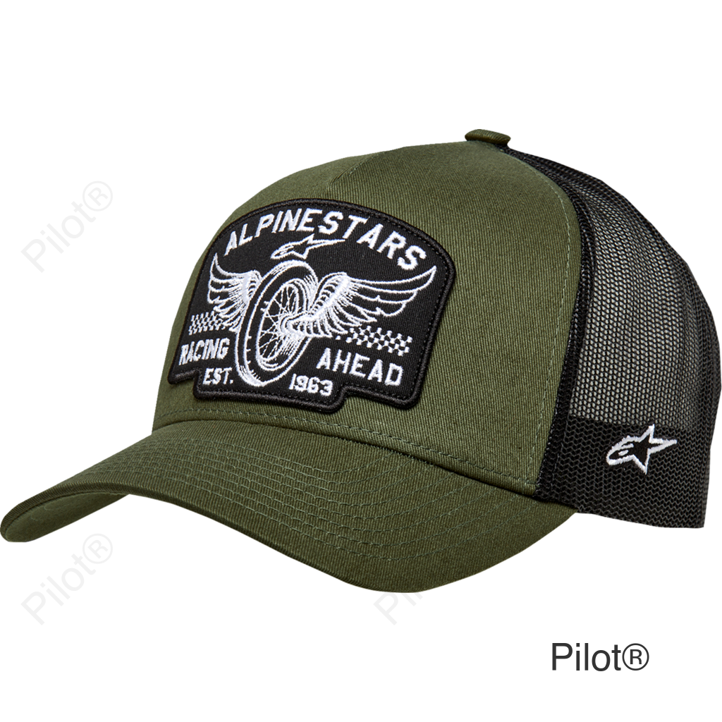 Heritage Patch Trucker Hat - Military/Black - One Size