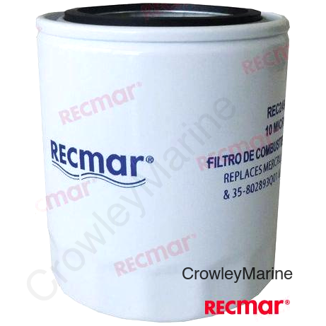 FUEL FILTER 10 MICRON 4-7/16" (REC24942)