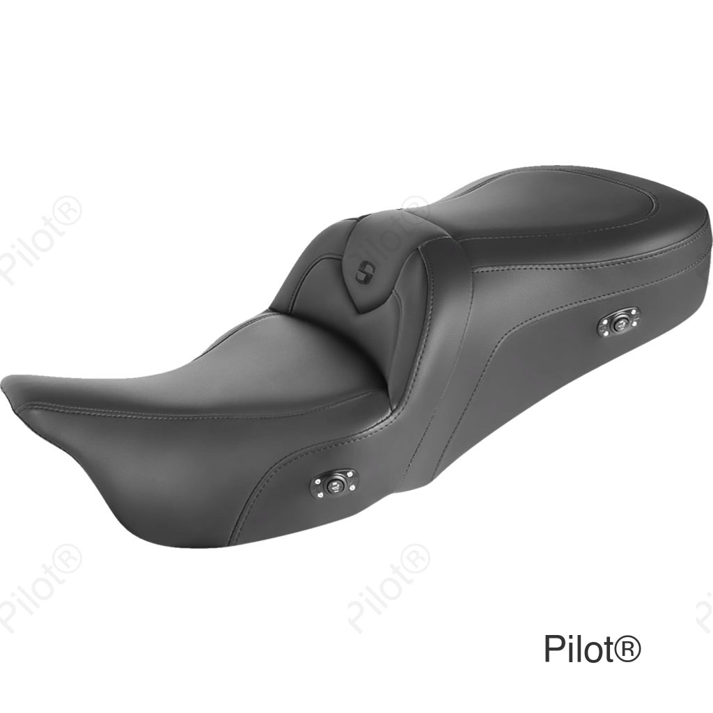 Heated RoadSofa™ Seat - Without Backrest - Black W/Black Stitching