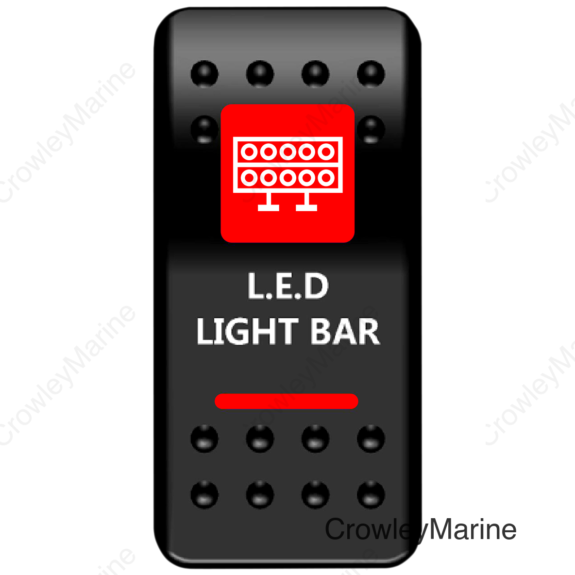 SWITCH ROCKER LIGHTBAR RD