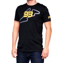 BB33 Track T-Shirt - Black - Large thumbnail-0
