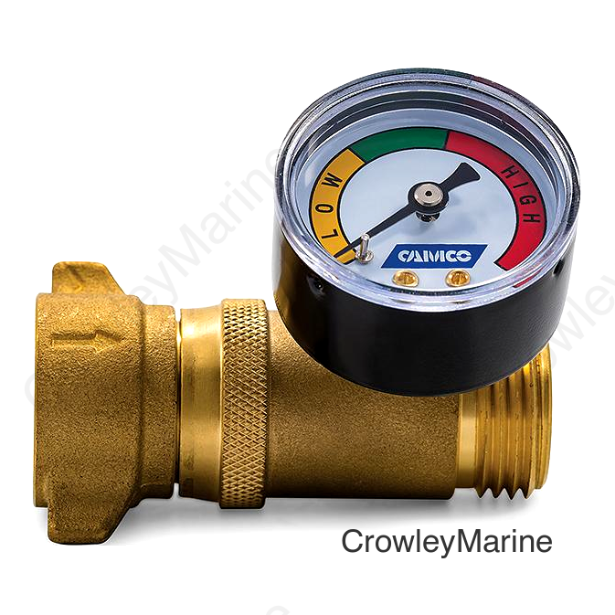 Camco Water Pressure Regulator w/Gauge