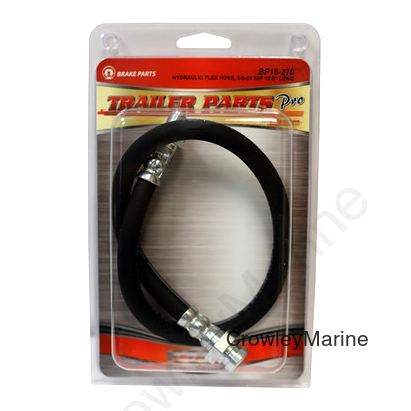 Hydraulic Flex Hose, 18.5" Long, 3/8-24 M/F (261803)