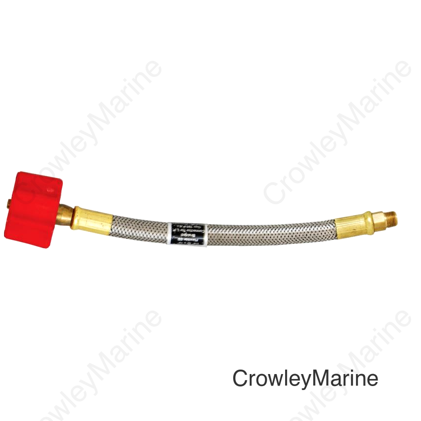STAINLESS PIGTAIL HGH CAP