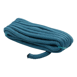 Seachoice Double-Braid Nylon Dock Line w/ Eye Splice, Pre-Shrunk, Heat Stabilized, 3/8 In. X 15 Ft., Teal Green thumbnail-3