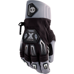 GLOVE EXPEDITION BLACK/GRAY MD thumbnail-1