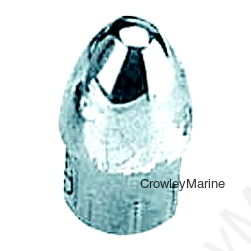 Sea-Dog 2882901 Bullet End, Stainless, 7/8" Tubing