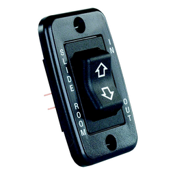 JR Products Low Profile RV Slide Out Switch with Bezel thumbnail-0
