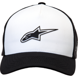 Advantage Tech Trucker Hat - White/Black - One Size thumbnail-4