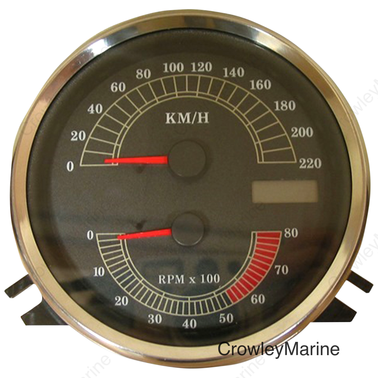 SPEEDO W/TACH FLHR KM/H