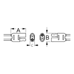 2 Wire Polarized Connector w/Leads thumbnail-0