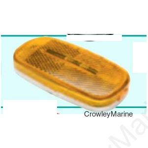 4X2 AMBER MRKR LIGHT 9 DI