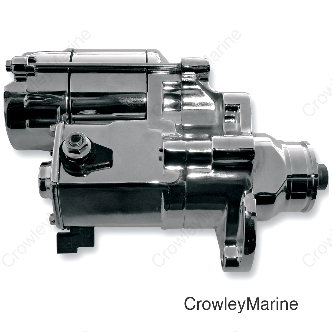 Starter Motor - Harley Davidson - Chrome