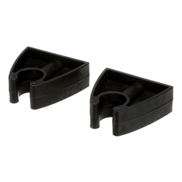Seachoice Rubber Organizing Storage Clip, Black, Set of 2, One size thumbnail-0