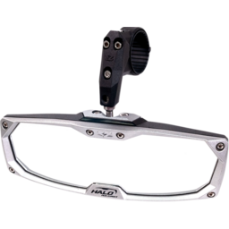Mirror - Halo R - Rear View - Rectangle - Silver - 2" thumbnail-5