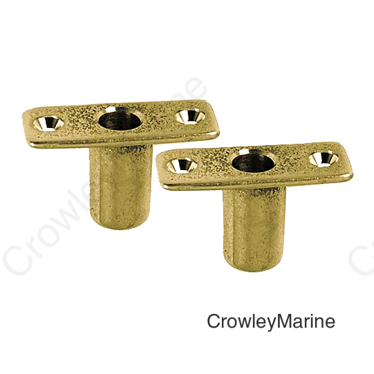 Mag Bronze Top Mt Rowlock Socket, Pr.