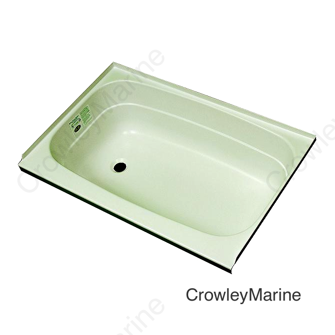 Specialty Recreation Left Drain Bathtub, 24" x 40", Parchment
