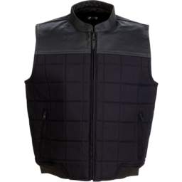 VEST LTHR/TX NUFRAT BK 2X thumbnail-0