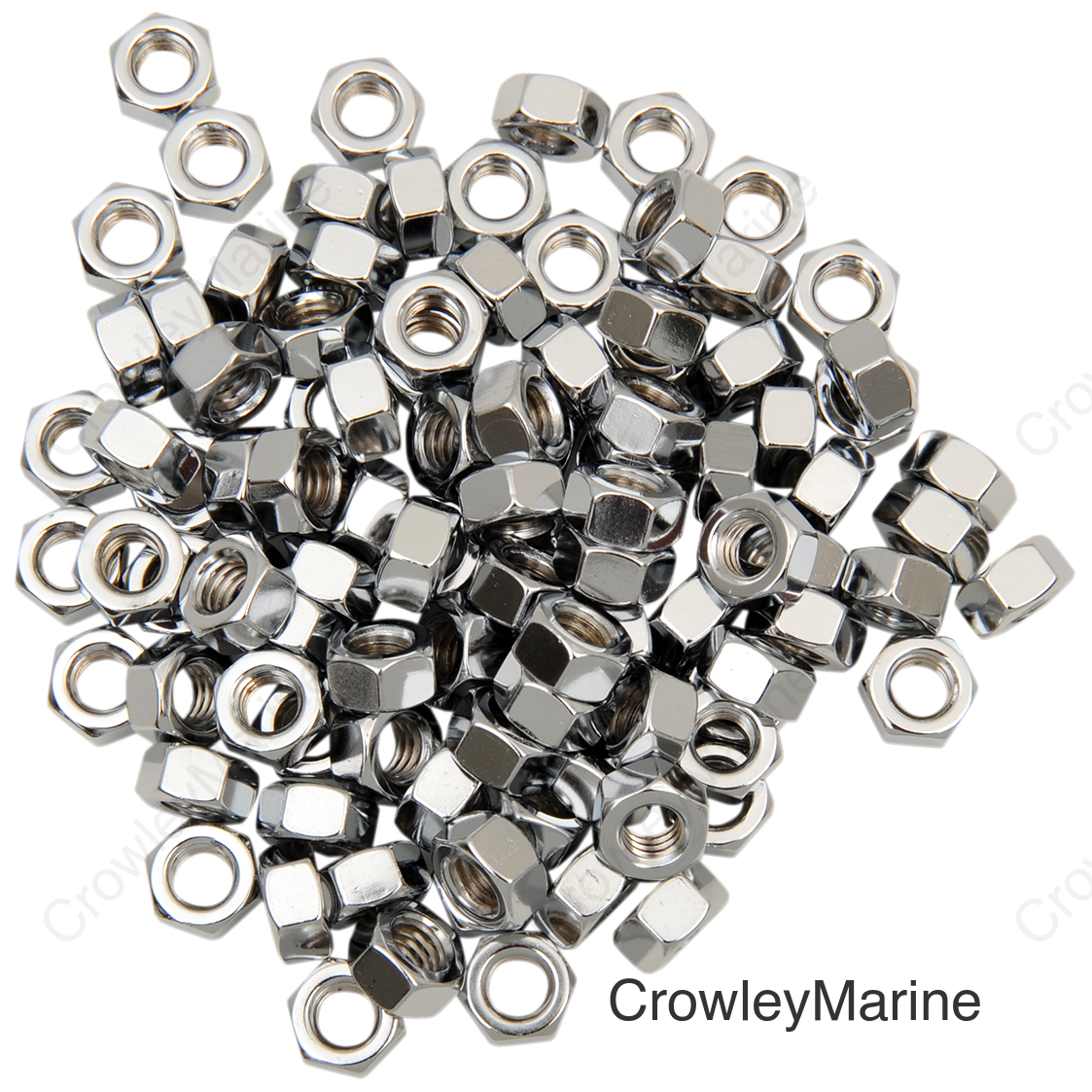 5/16"-18 CHROME HEX NUT